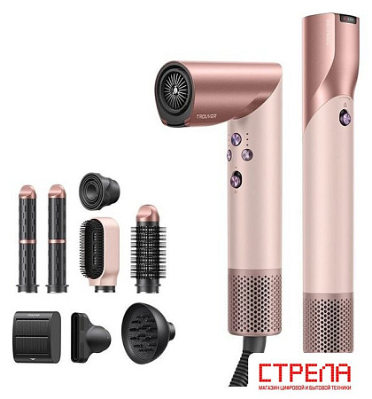 Фен-стайлер Trouver Master 10 MyltiStyler AMMA10 (розовый)