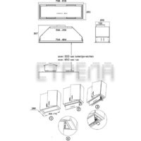 Кухонная вытяжка Korting KHI 9997 X