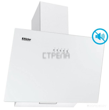 Вытяжка Backer AH60A-G6L200 WH GLASS