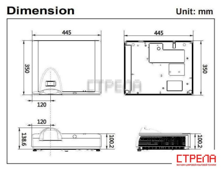 Проектор Roly RL-S380U