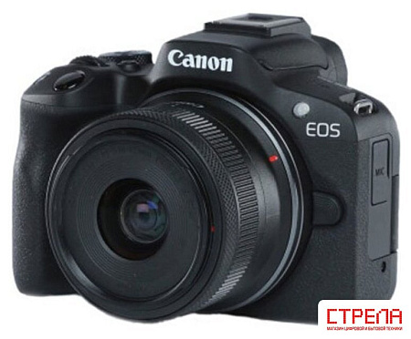 Беззеркальный фотоаппарат Canon EOS R50 RF-S 18-45mm F4.5-6.3 IS STM (черный)