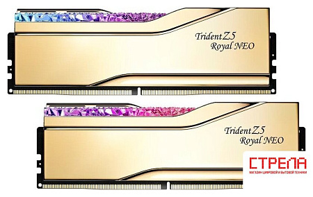 Оперативная память G.Skill Trident Z5 Royal Neo 2x32ГБ DDR5 6000 МГц F5-6000J2836G32GX2-TR5G