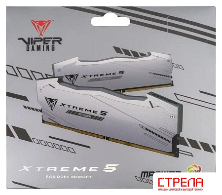 Оперативная память Patriot Viper Xtreme 5 2x24ГБ DDR5 6000 МГц PVXR548G60C30KM