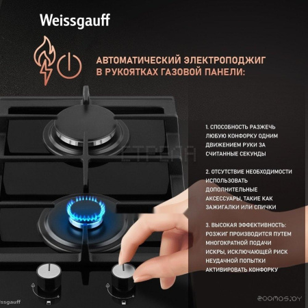 Варочная панель Weissgauff HGG 320 BGL
