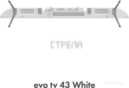 Телевизор Evo TV 43 White TD0051750RU