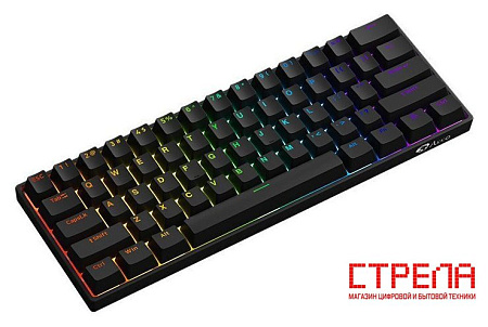 Клавиатура Akko 3061S HE Black Shine-Through (Akko Cream Yellow V3)