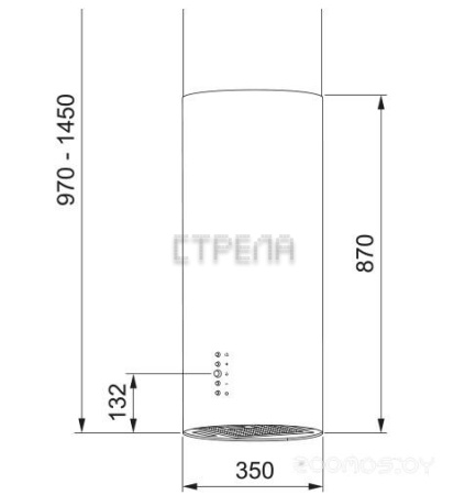 Кухонная вытяжка Franke REEF 35 BK 335.0706.920