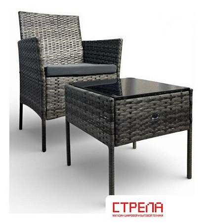 Набор садовой мебели Calviano 3 предмета (светлый)