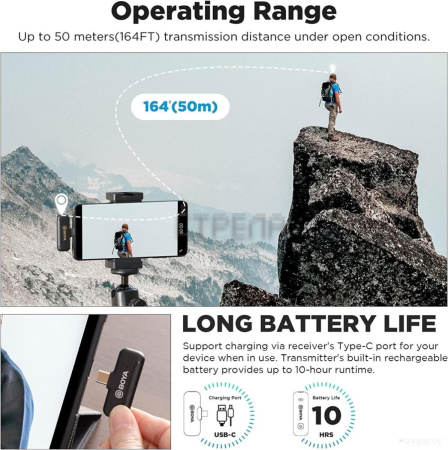 Радиосистема Boya BY-WM3T2-U1