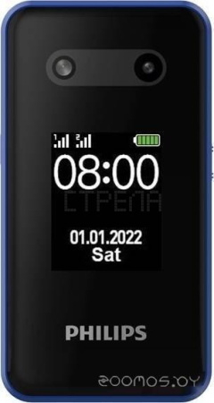Кнопочный телефон Philips Xenium E2602 (синий)