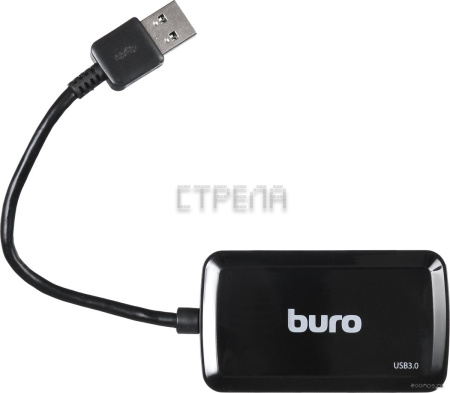 USB-хаб Buro BU-HUB4-U3.0-S