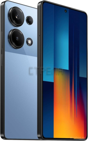 Смартфон POCO M6 Pro 12GB/512GB с NFC международная версия (синий)