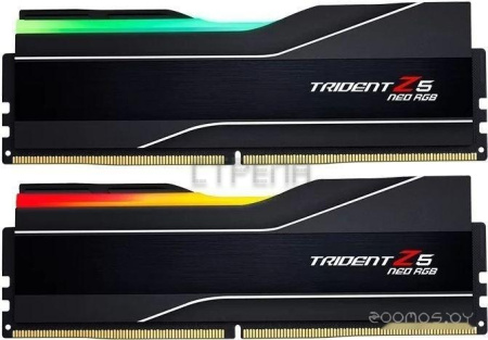 Оперативная память G.SKILL Trident Z5 Neo RGB 2x32ГБ DDR5 6000 МГц F5-6000J2836G32GX2-TZ5NR