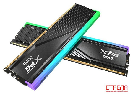 Оперативная память ADATA XPG Lancer RGB 2x48ГБ DDR5 6400 МГц AX5U6400C3248G-DCLARBK