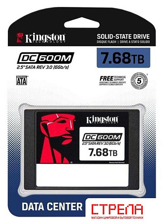 SSD Kingston DC600M 7.68TB SEDC600M/7680G