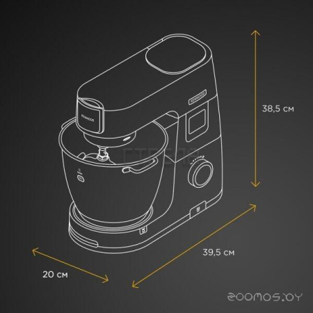 Кухонный процессор Kenwood Chef Patissier XL KWL90.004SI