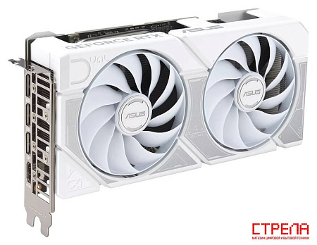 Видеокарта ASUS Dual GeForce RTX 5060 Ti 16GB GDDR7 White OC Edition DUAL-RTX5060TI-O16G-WHITE