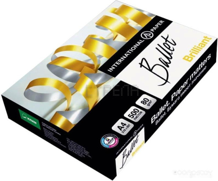 Офисная бумага Ballet Brilliant A4 (80 г/м2, 500 л)