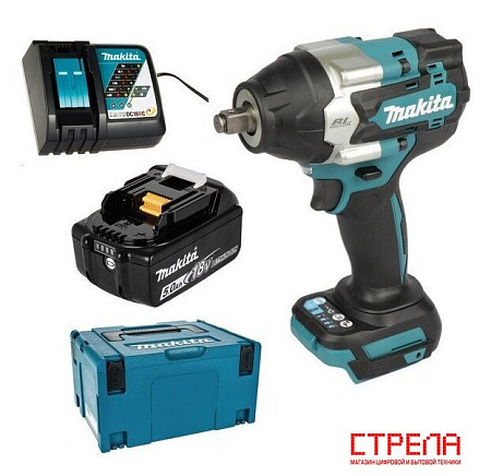 Гайковерт Makita DTW700RT1J (с 1-им АКБ, кейс)