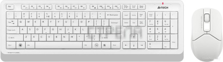 Клавиатура + мышь A4Tech Fstyler FG1012 (белый)