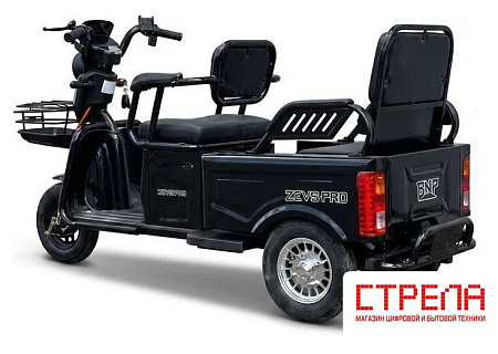 Грузовой электроскутер BNP Zevs Pro (черный)