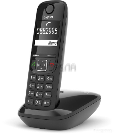 Радиотелефон Gigaset AS690 DUO (черный)