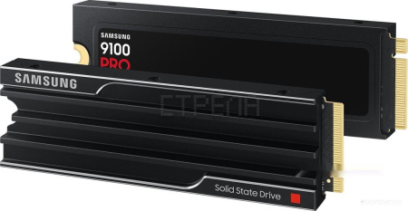 SSD Samsung 9100 Pro с радиатором 4TB MZ-VAP4T0CW