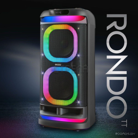 Патибокс (колонка для вечеринок) Ginzzu Rondo GM-115