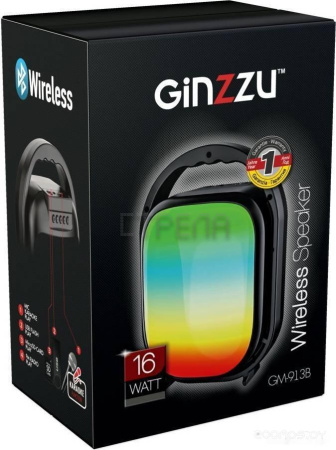 Беспроводная колонка Ginzzu GM-913B