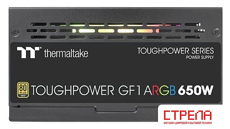 Блок питания Thermaltake Toughpower GF1 ARGB 650W Gold TT Premium TTP-650AH3FCG-U