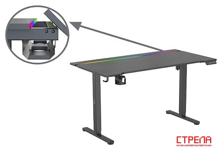 Стол с регулировкой высоты Ritmix TBL-1405GL (карбон)
