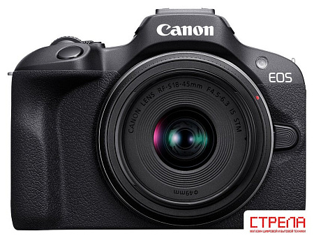Беззеркальный фотоаппарат Canon EOS R100 Kit 18-45mm F4.5-6.3 IS STM