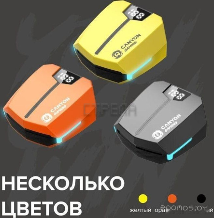 Наушники Canyon Doublebee GTWS-2 (черный)