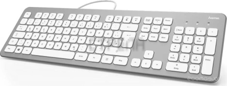 Клавиатура HAMA KC-700 (серебристый)
