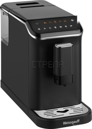 Кофемашина Weissgauff WCM-325 Black Automatic Touch Cappuccino