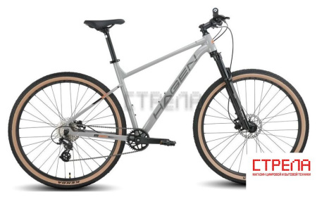 Велосипед Hagen Zero 8 29 XXL 2025 (серый глянец)