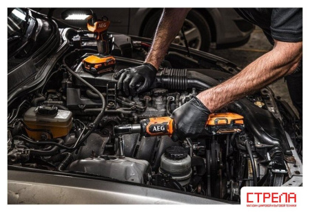 Трещотка AEG Powertools BSS18R38BL-0 (без АКБ)