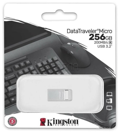 USB Flash Kingston DataTraveler Micro USB 3.2 Gen 1 256GB