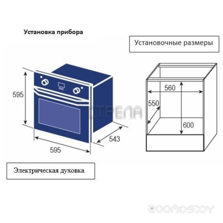 Электрический духовой шкаф Zigmund & Shtain E 137 X