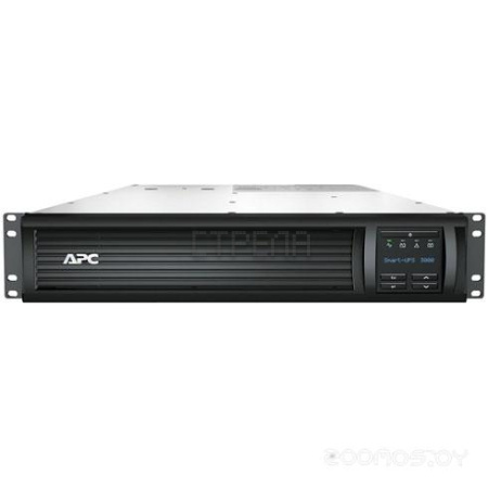 Источник бесперебойного питания APC Smart-UPS 3000VA RM 2U LCD (SMT3000RMI2U) 