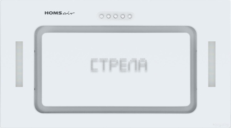 Кухонная вытяжка HOMSair Crocus Push 52 белый