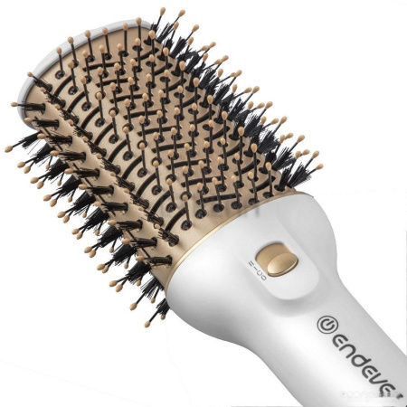 Фен-щетка Endever Aurora-500 (белый)