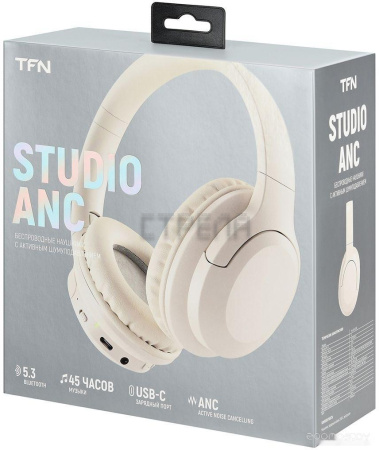 Наушники TFN Studio ANC (бежевый)