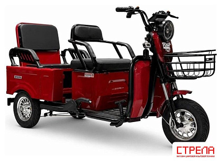 Грузовой электроскутер BNP Zevs Pro (красный)