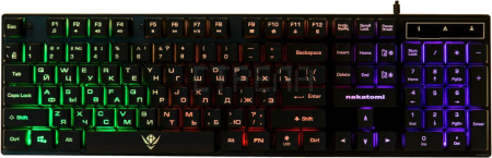 Клавиатура Nakatomi KG-23U (черный)