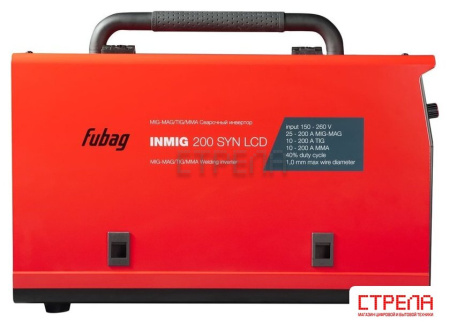 Сварочный инвертор Fubag INMIG 200 SYN LCD