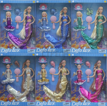 Кукла Defa Lucy Русалки 8302
