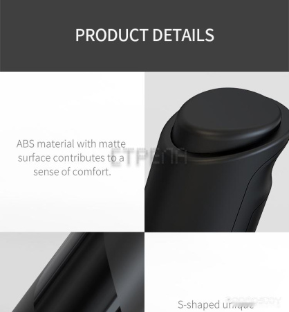 Ручной вспениватель молока KLT KJBQ-4 (черный)