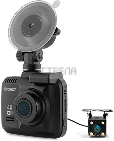 Автомобильный видеорегистратор DIGMA FreeDrive 600-GW DUAL 4K