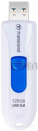 USB Flash Transcend JetFlash 790 128Gb (White) (TS128GJF790W)